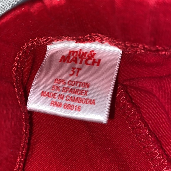 EUC Mix & Match tunic and pant set featuring soft glitter cotton-poly blend 3T🥰 - Picture 8 of 11